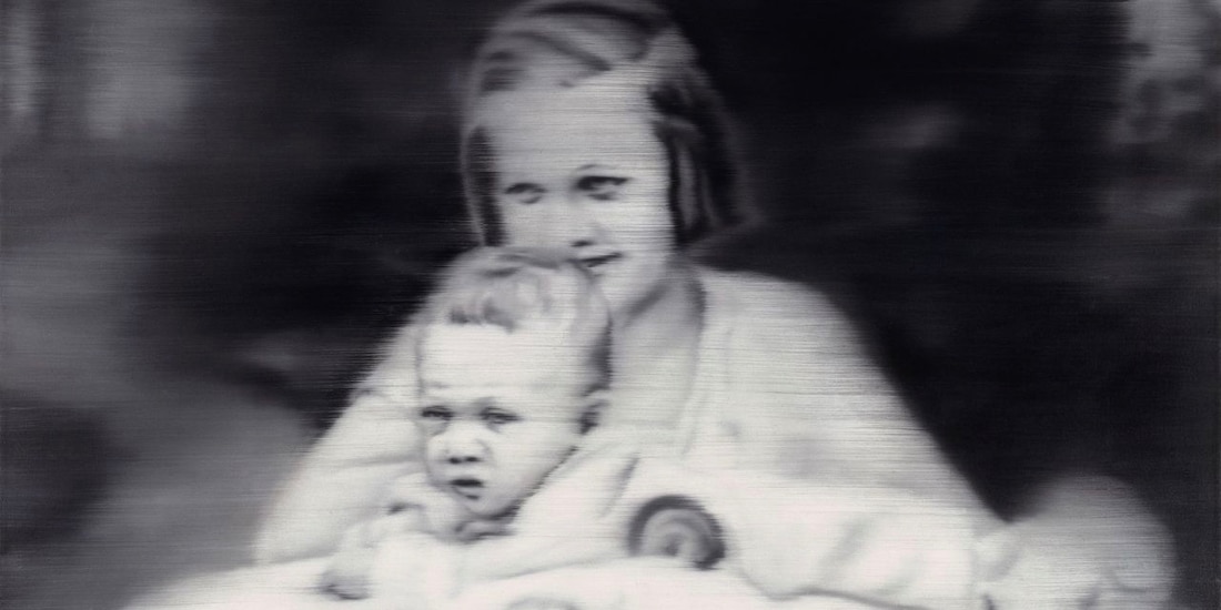 Gerhard Richter, La tía Marianne, óleo sobre tela, 1965.