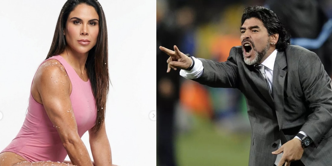 Maradona volvió a ser tema de conversación luego de la confesión realizada por la comunicadora mexicana.