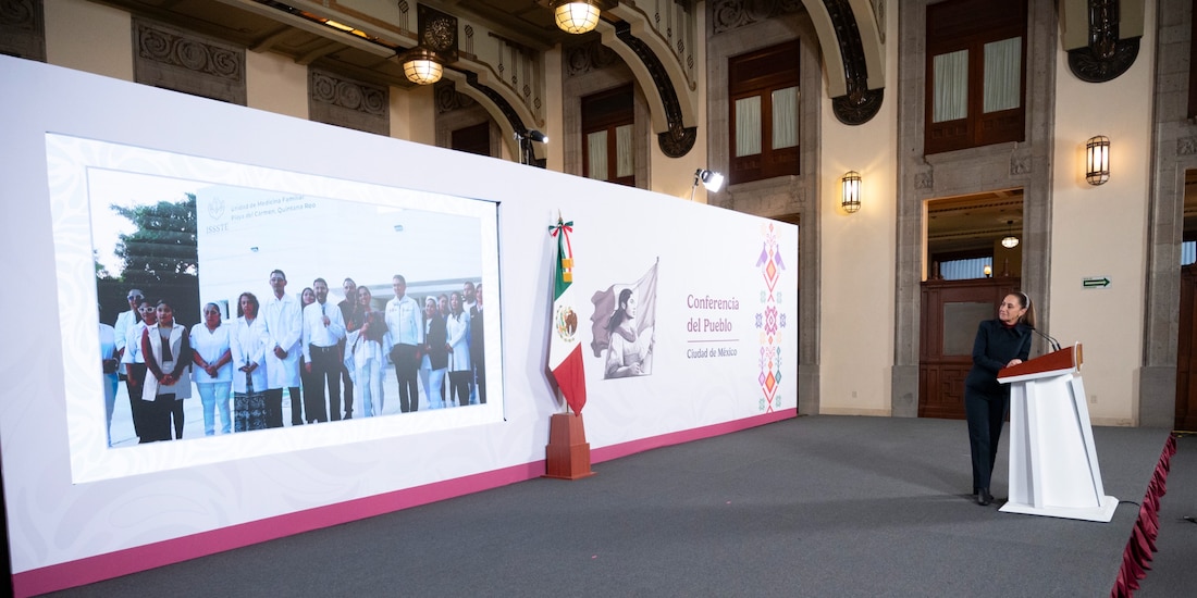 Enlace desde Quintana Roo a la CDMX.