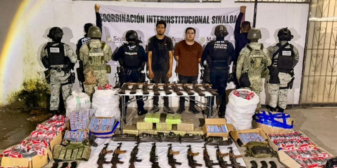 Dos personas fueron detenidas durante patrullajes en Mazatlán.