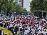 Se concentraron más de 5 mil personas en contra de la reforma al Poder Judicial