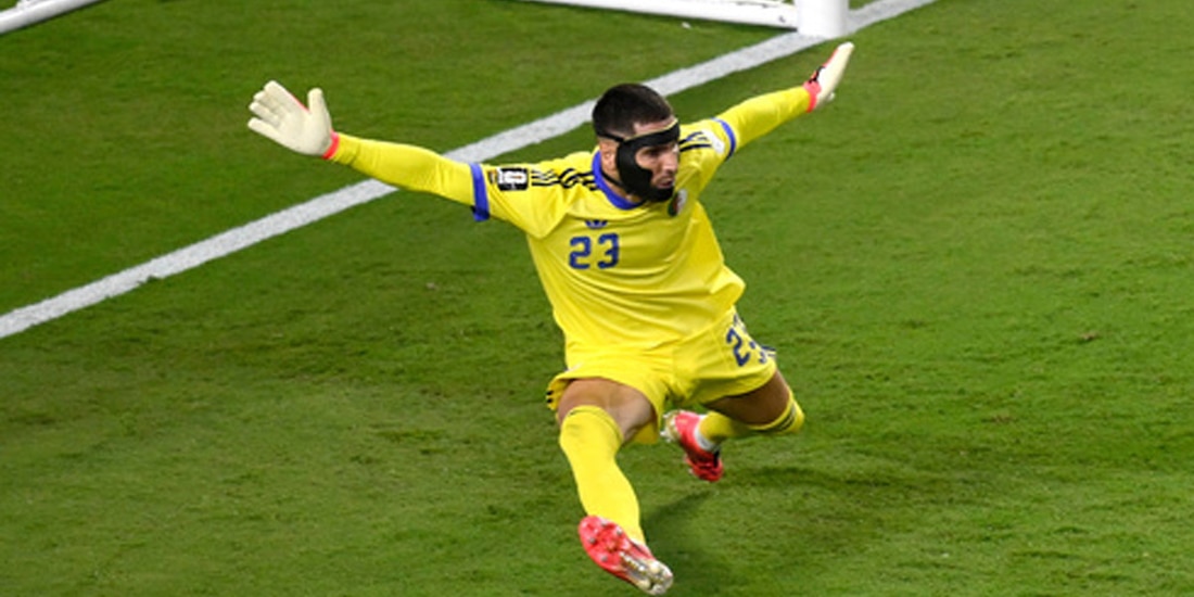 Luca Zidane usa máscara en los partidos del Mundial 2026