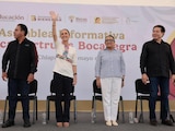 La Presidenta de México en gira de trabajo desde Chiapas.