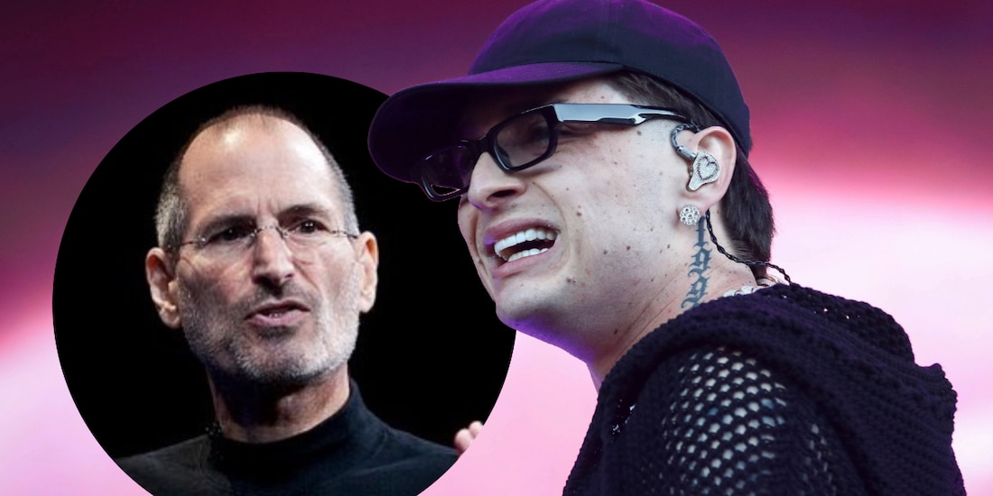 Peso Pluma envió un mensaje a Steve Jobs, sin saber que murió hace 10 años.
