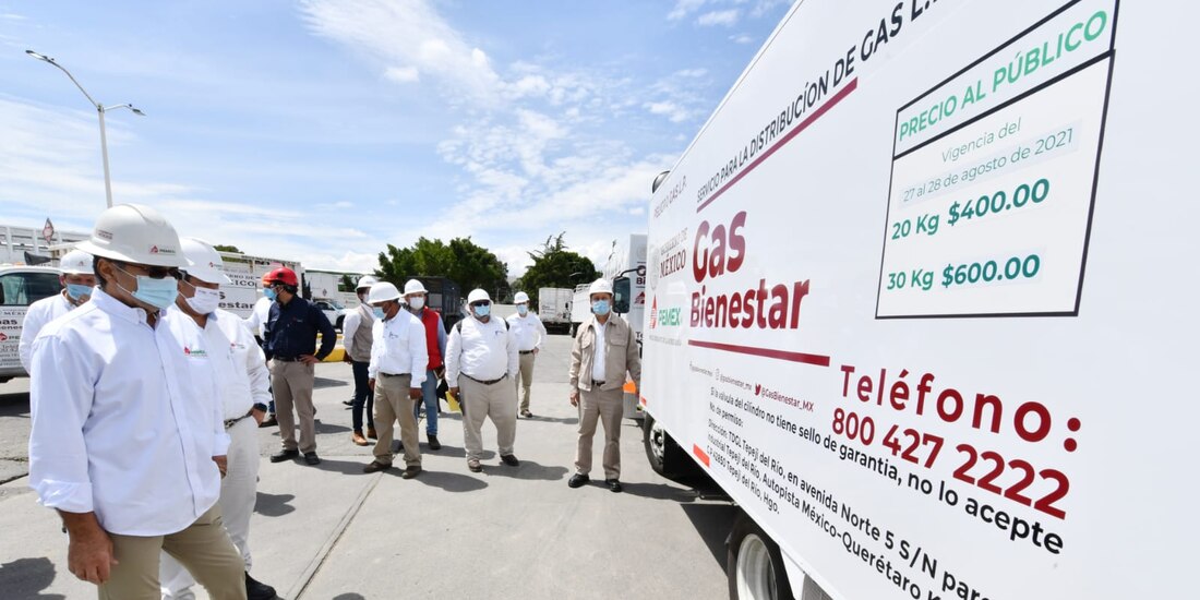 La venta de Gas Licuado de Petróleo (LP) por parte de Petróleos Mexicanos (Pemex) en el mercado nacional presentó un crecimiento del 25% entre 2020 y 2023.