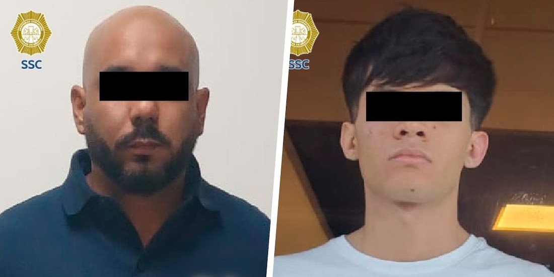 Policías de la SSC detuvieron a dos hombres presuntamente ligados al robo de relojes de alta gama en Polanco.