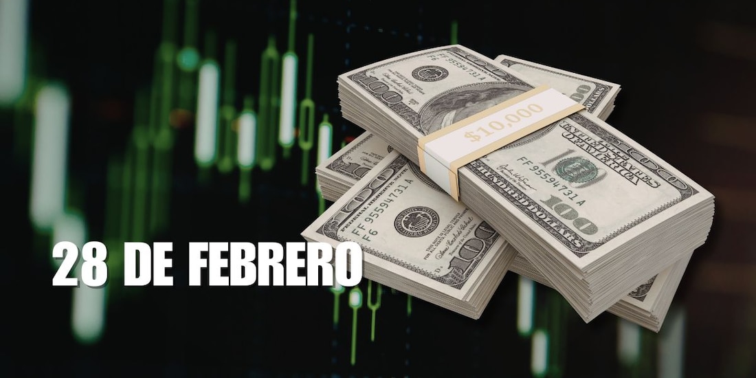 Este es el precio del dólar hoy, 28 de febrero.