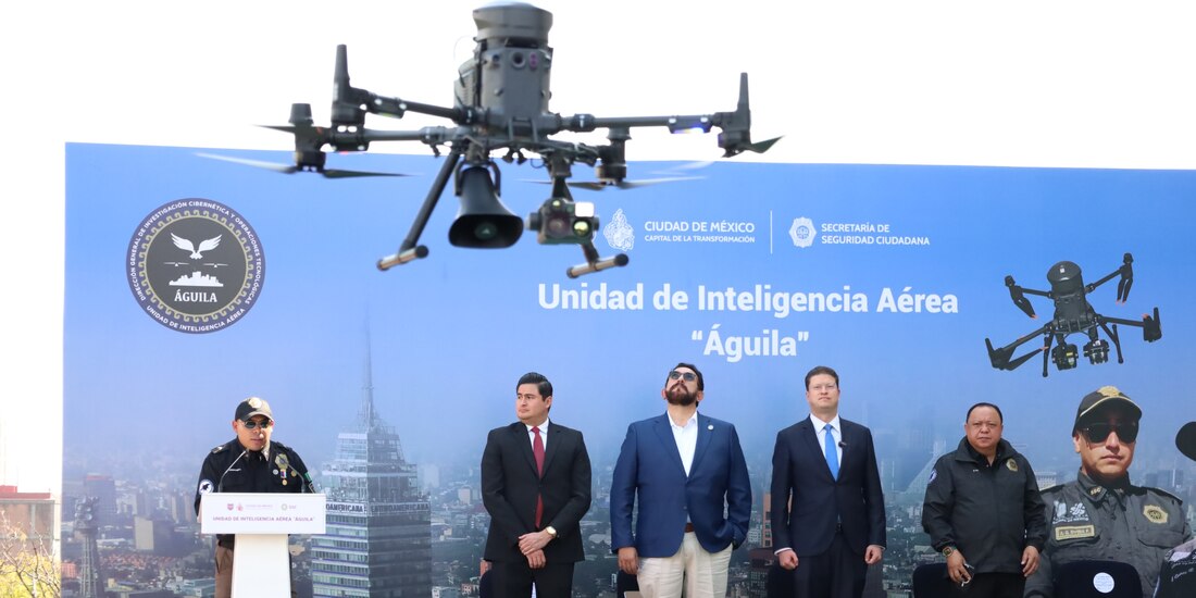 La Unidad de Inteligencia Aérea "Águila" de la SSC ha llevado a cabo más de 3,600 operaciones en la CDMX, utilizando tecnología avanzada para la vigilancia.