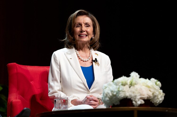 La política estadounidense Nancy Pelosi.
