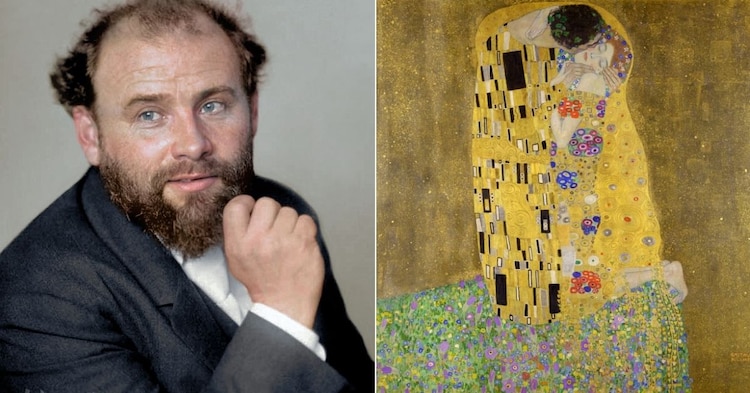 El pintor Gustav Klimt, autor de obras como 'El beso'.