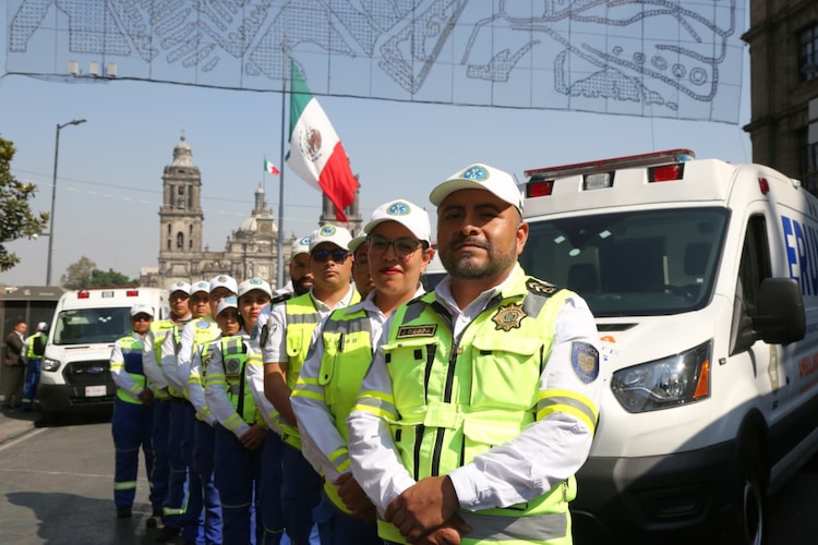 El ERUM de la SSC recibe equipo nuevo para continuar su labor en la atención de más del 70 por ciento de las emergencias y servicios prehospitalarios de la CDMX.