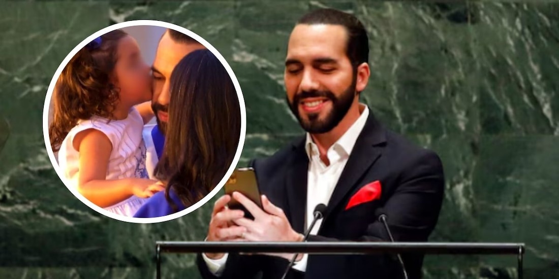 Ella es Layla Bukele, hija de Nayib Bukele.