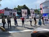 Bloquean avenida Río Churubusco y División del Norte por la desaparición de adolescente Marilin Jolette.