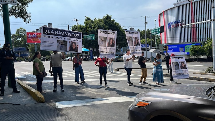 Bloqueo pasado en avenida División del Norte