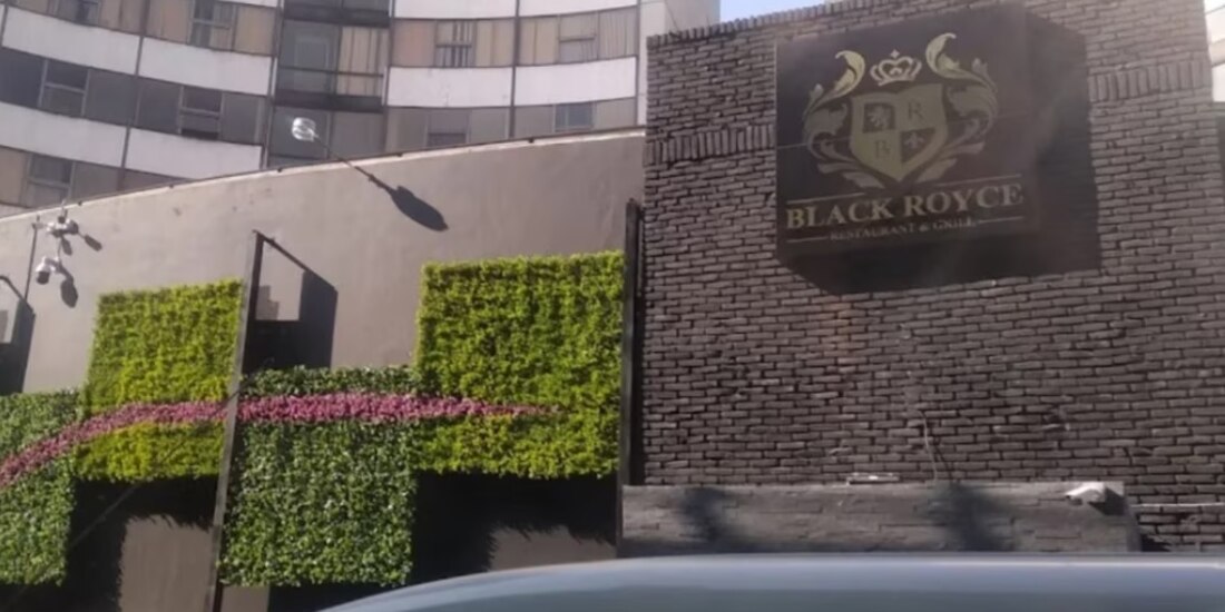 Black Royce, ubicado en Naucalpan, Estado de México, donde fue hallado sin vida Iñigo Arenas.