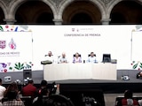 Clara Brugada en conferencia de prensa.