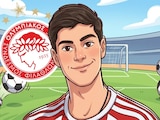 La Hormiga González ya es un goleador en el Olympiacos.