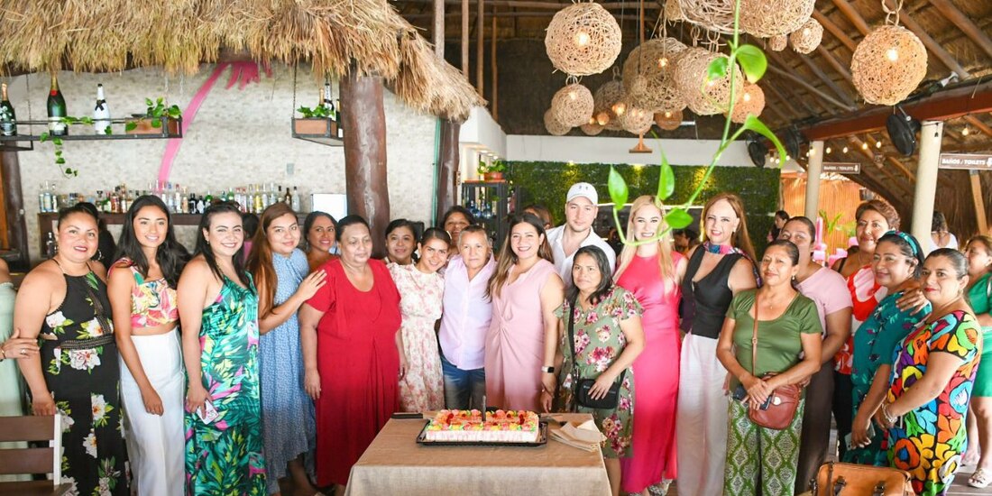 Simpatizantes de Claudia Sheinbaum.