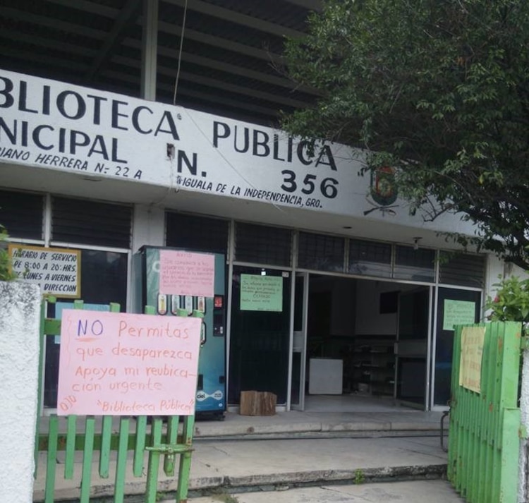 Biblioteca Ambrosio Figueroa, en Iguala de la Independencia, Guerrero.