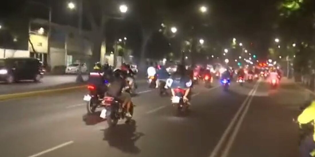 'Rodada del terror' toma otra vez calles de CDMX.