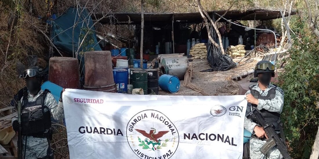 Elementos de la Guardia Nacional, en coordinación con personal del Ejército, llevaron a cabo los operativos.
