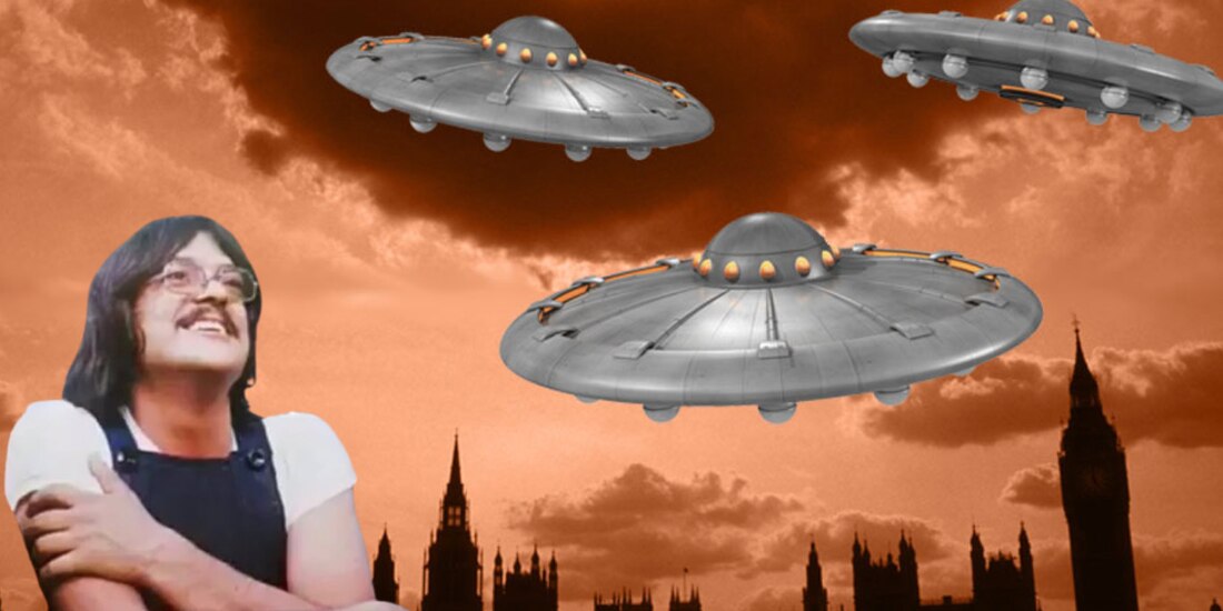 Chico Che no le tenía mucho miedo a los extraterrestres, que digamos...