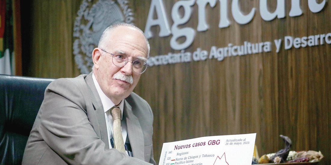 Julio Berdegué, ahora extitular de la Secretaría de Agricultura y Desarrollo Rural.