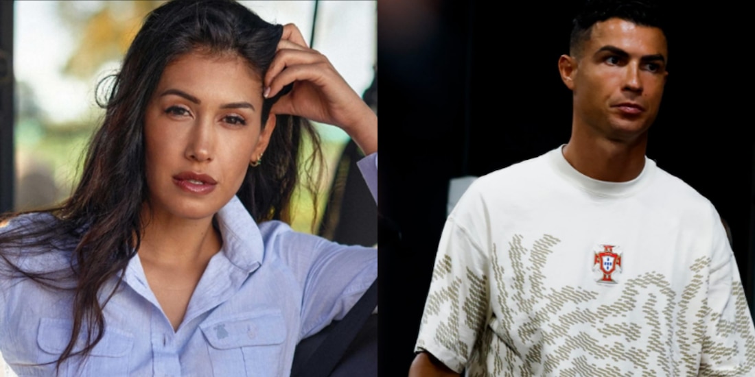Gabriela Guillén y Cristiano Ronaldo