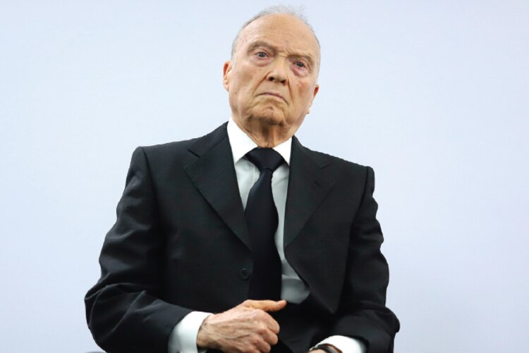 Alejandro Gertz Manero, extitular de la Fiscalía General de la República, en conferencia el 7 de septiembre, sobre la detención de integrantes de un grupo delictivo dedicado al huachicol.