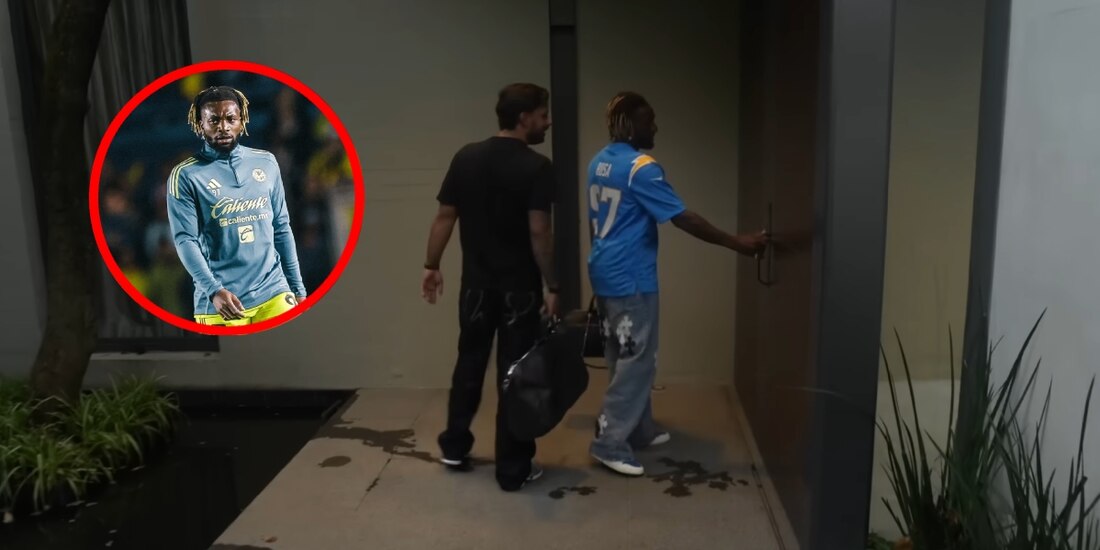 Así vive Allan Saint-Maximin en México