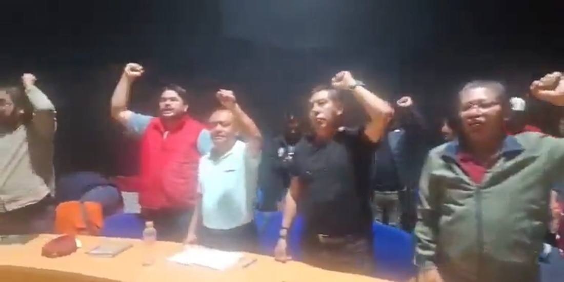 CNTE celebra Asamblea, donde rechaza pausar huelga y manifestaciones.