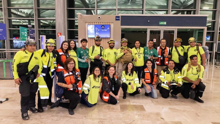 Este despliegue desde el AIFA refuerza la capacidad logística del aeropuerto como un punto estratégico para misiones humanitarias.