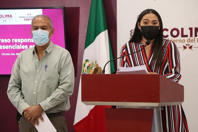 La mayoría del sector educativo de Colima volvió a clases presenciales; seguiremos tomando decisiones responsables: Gobernadora