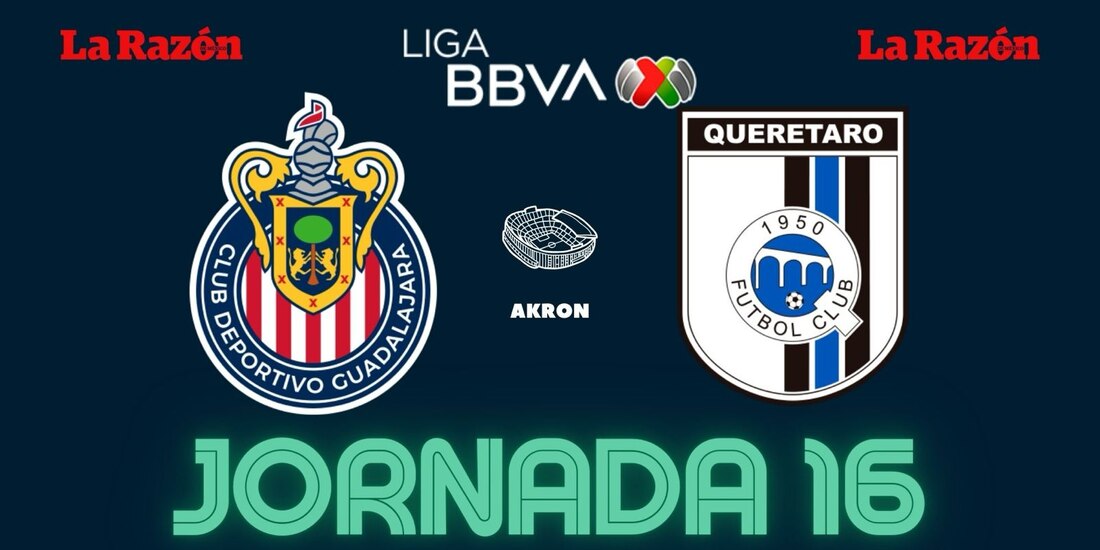 Chivas y Querétaro chocan en la Jornada 16 del Clausura 2024 de la Liga MX