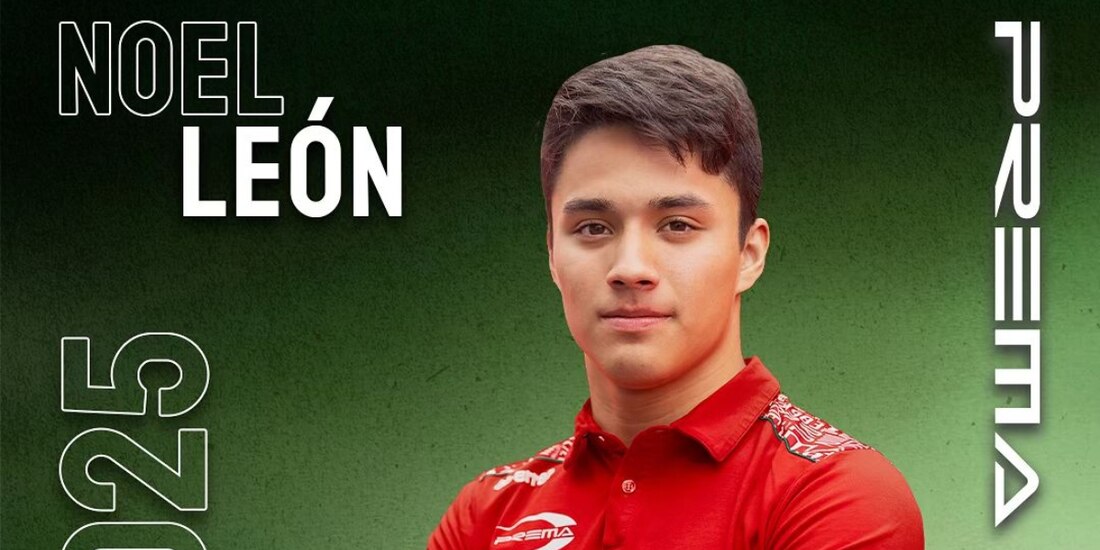 Noel León, piloto mexicano, correrá para PREMA Racing en F3