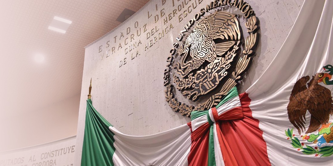 ASPECTO de la sede del Congreso veracruzano, captado el pasado 23 de abril.