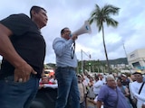 Líderes del Frente de Defensa de la Zona Federal Marítima Terrestre.