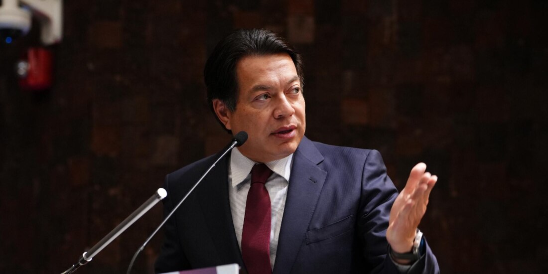 Mario Delgado, titular de la SEP, ayer, en San Lázaro.