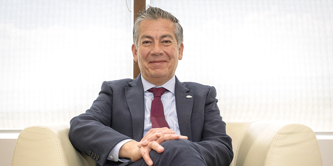 El director del banco mexicano conversa con La Razón.