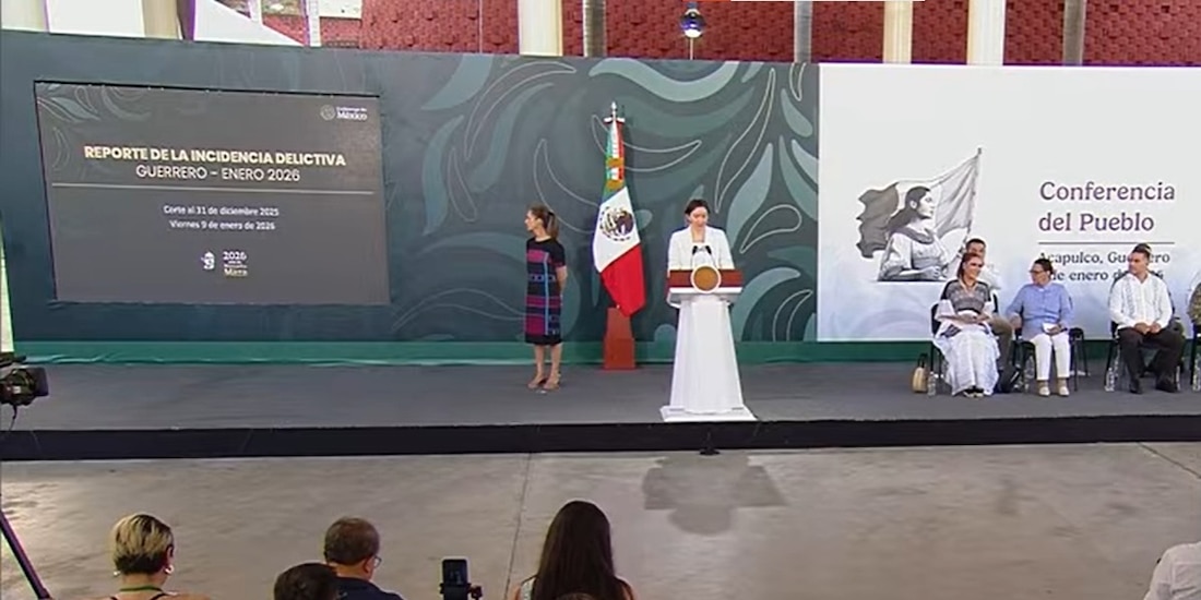 La conferencia de Claudia Sheinbaum se realiza hoy en Guerrero.