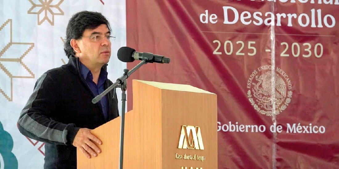 El coordinador Jesús Ramírez, durante un foro de integración, el pasado 18 de enero.