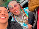 6ix9ine se intenta lanzar de Turibús en movimiento y Eduin Caz lo salva (VIDEO)