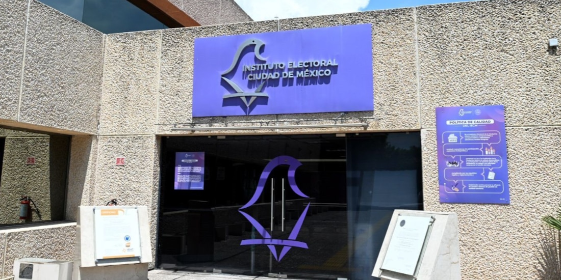 La entrada del IECM en una imagen ilustrativa.