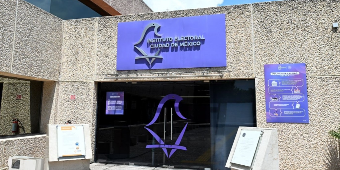 La entrada del IECM en una imagen ilustrativa.