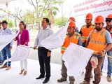 Inician obras de rehabilitación de la carpeta asfáltica en lateral del boulevard "Vicente Guerrero" en Chilpancingo