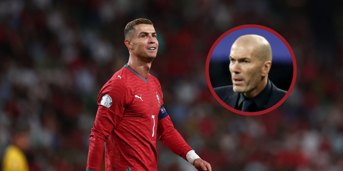 Zinedine Zidane salió en defensa de Cristiano Ronaldo tras polémica con Jorge Jesús, entrenador de Portugal.
