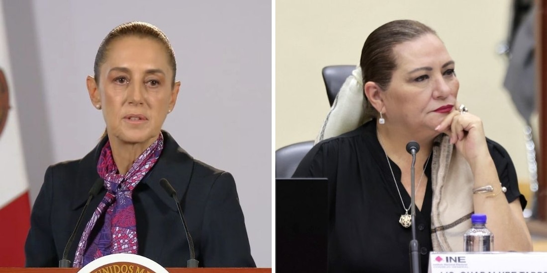 Sheinbaum se refirió a las irregularidades durante la gestión de Guadalupe Taddei en el INE.