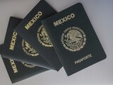 Pasaporte mexicano.