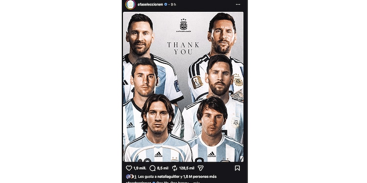 Aspectos del adiós de Leo Messi de la selección argentina
