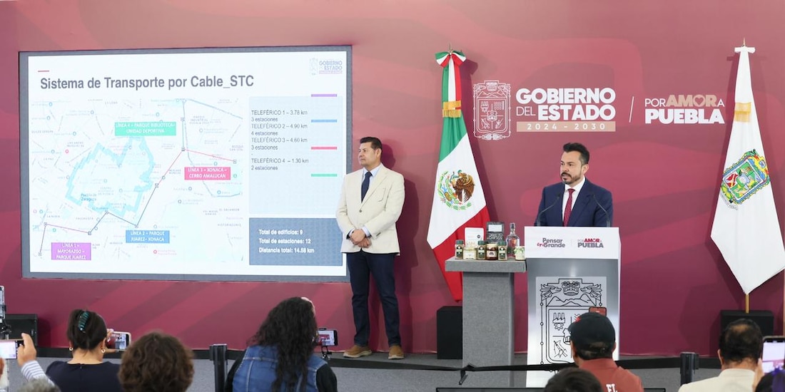 Transporte por Cable de Puebla